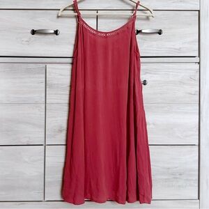 Mossimo Supply Co. Pink Sleeveless Sundress Size Large